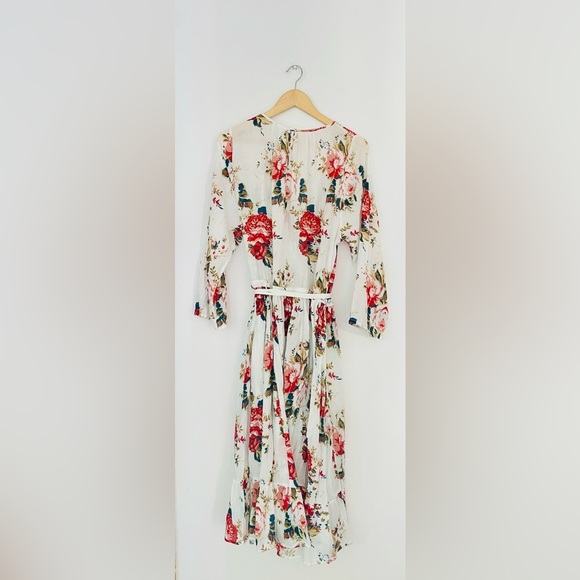 LEON & HARPER Floral Wrap Dress - Picture 7 of 8